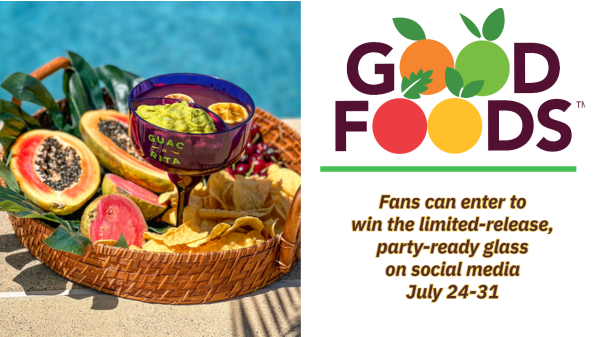 Good Foods makes sipping and dipping easy with one-of-a-kind GUAC-a-RITA