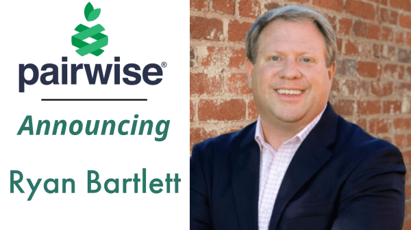 Ryan Bartlett named Chief Technology Officer at Food and Ag Gene Editing Leader, Pairwise