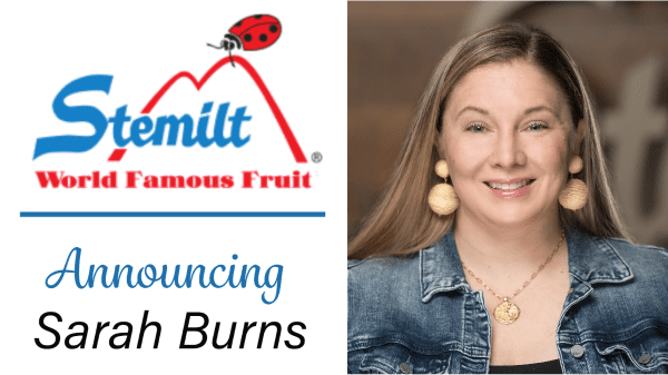 Stemilt Welcomes Sarah Burns as West Coast Merchandising Manager