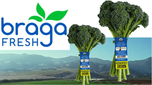 Retailer to purchase Braga Fresh regenerative trial crop