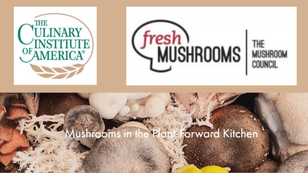 Mushroom Council and Culinary Institute of America launch video series