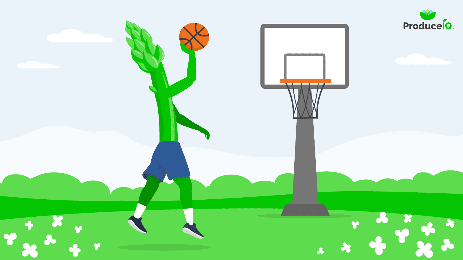 Asparagus-playing-basketball-spring-season