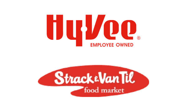 hyvee strack logos